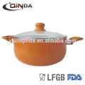 aluminum ceramic steam pot